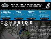 Tablet Screenshot of burandtsbackcountryadventure.com
